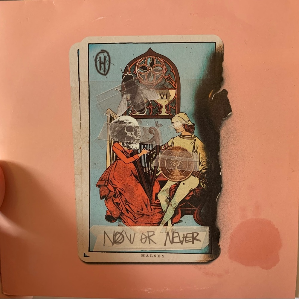 super rare halsey now or never vinyl (see descp.)